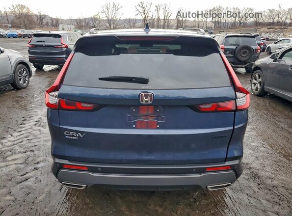 7FARS6H85SE089376 2025 HONDA CRV Синий Вид салона спереди