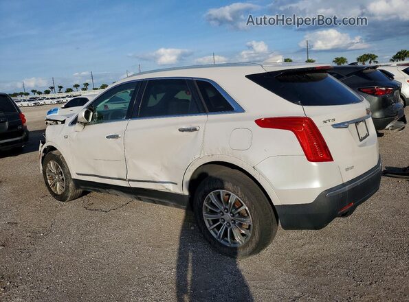 1GYKNCRS8JZ182473 2018 CADILLAC XT5 Белый Задняя правая четверть