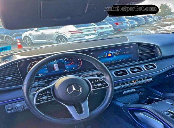 4JGFB4KBXLA130503 2020 MERCEDES-BENZ GLE-CLASS White Вид задніх сидінь