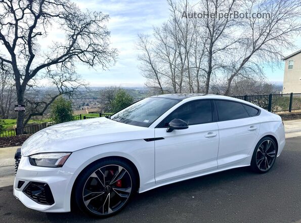 WAUC4CF55SA008255 2025 AUDI S5 Белый Задняя правая четверть