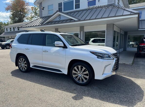 JTJHY7AX0G4198272 2016 LEXUS LX570 Белый Задняя левая четверть
