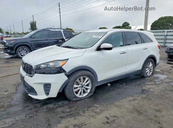 5XYPG4A37LG623169 2020 KIA SORENTO Белый Передняя левая четверть