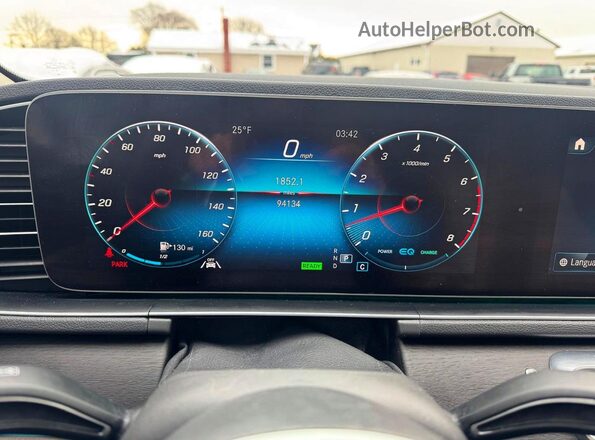 4JGFB8GE9LA176012 2020 MERCEDES-BENZ GLE-CLASS Черный Вид щитка приборов