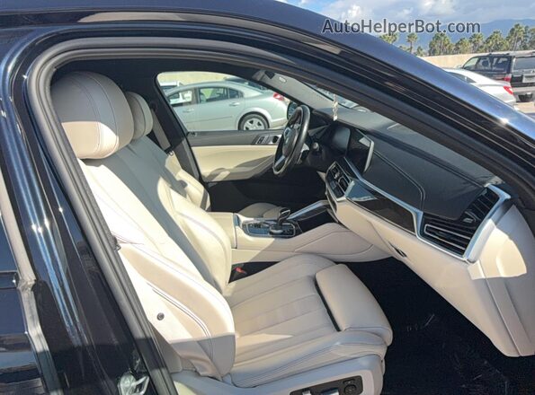 5UXCY6C05N9M64388 2022 BMW X6 Синий Вид сзади