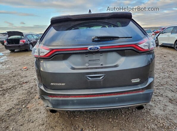 2FMPK3J9XGBB94595 2016 FORD EDGE Gray Vista interior delantera