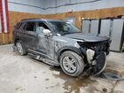 2021 Ford Explorer Xlt Gray vin: 1FMSK8DH0MGA39679