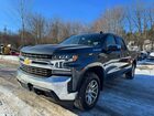 2021 Chevrolet Silverado K1500 Lt Серый vin: 3GCUYDED8MG157015