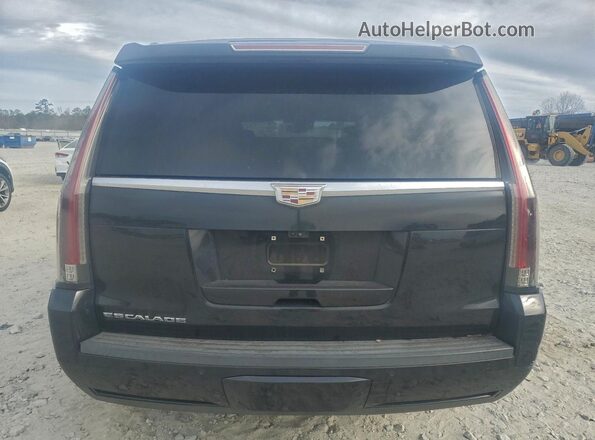 1GYS4BKJ9JR143566 2018 CADILLAC ESCALADE Black Widok wnętrza z przodu