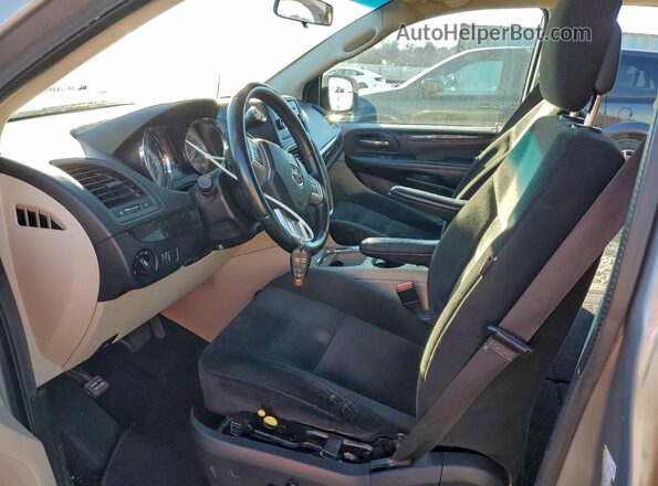 2C4RDGCG0GR323588 2016 DODGE CARAVAN Серебряный Вид панели приборов
