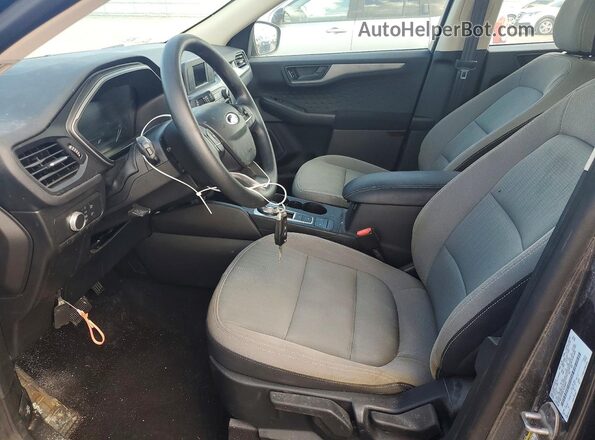 1FMCU0F65LUC54891 2020 FORD ESCAPE Угольный Вид панели приборов