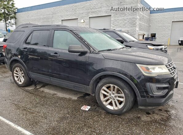1FM5K7B84GGA04108 2016 FORD FORD EXPLORER Black Widok z przodu