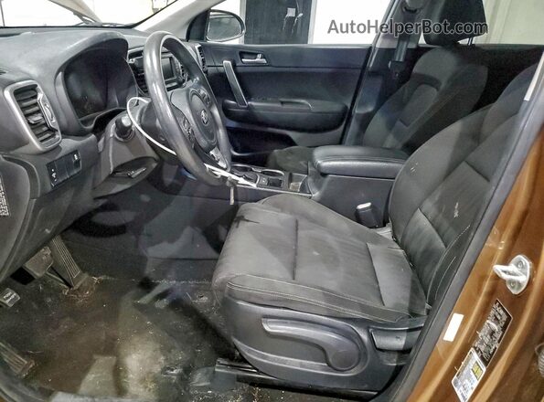 KNDPM3AC5H7034645 2017 KIA SPORTAGE Коричневый Вид панели приборов