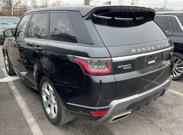 SALWR2RK8JA181756 2018 LAND ROVER RANGE ROVER Black Przód prawy