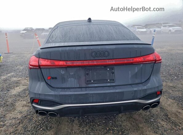 WAU35CFU6SN026521 2025 AUDI S5 Серый Вид салона спереди