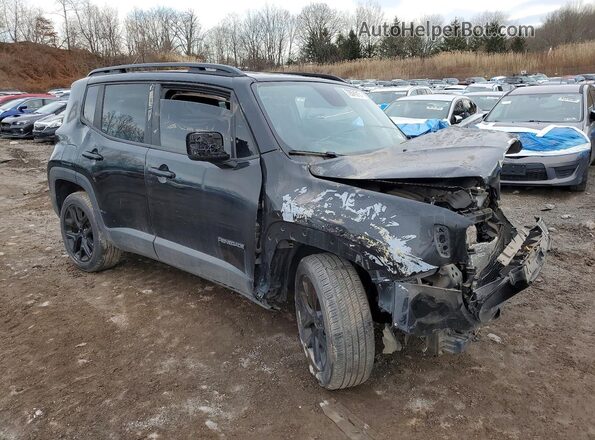 ZACCJBBB9JPJ12244 2018 JEEP RENEGADE Черный Вид спереди