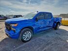 2025 Chevrolet Silverado C1500 Custom Синий vin: 3GCPABEK2SG297739