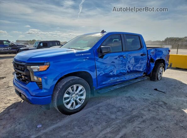 3GCPABEK2SG297739 2025 CHEVROLET SILVERADO Синий Задняя левая четверть