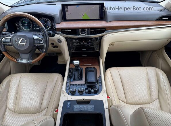 JTJHY7AX2H4242774 2017 LEXUS LX Синий Вид подкапотного пространства