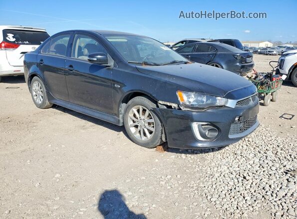 JA32U2FU4GU011216 2016 MITSUBISHI LANCER Черный Передняя правая четверть