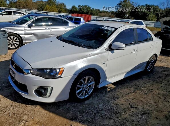 JA32U2FUXGU007381 2016 MITSUBISHI LANCER Белый Передняя левая четверть