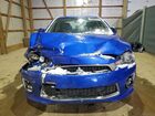 2016 Mitsubishi Lancer Es Синий vin: JA32V2FW1GU004920