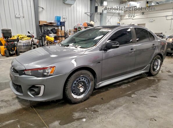 JA32V2FW6HU607671 2017 MITSUBISHI LANCER Серебряный Передняя левая четверть
