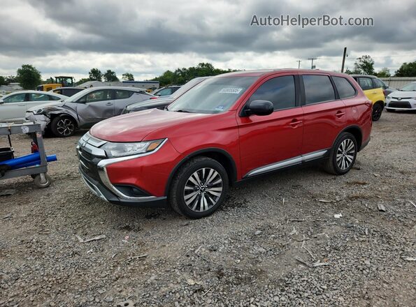 JA4AD2A36KZ015558 2019 MITSUBISHI OUTLANDER Burgundy Przód lewy