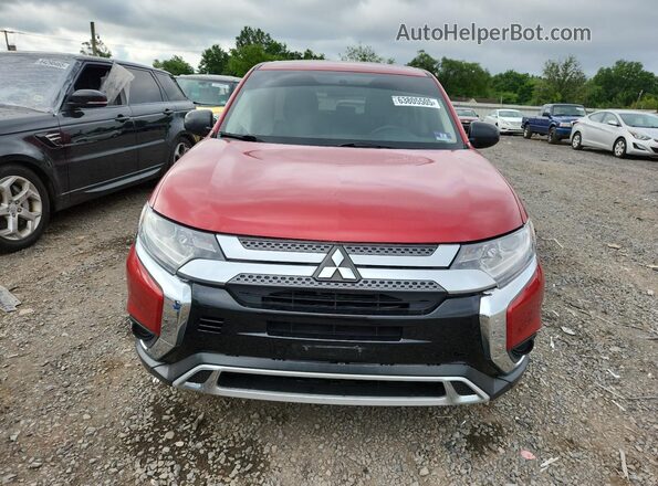 JA4AD2A36KZ015558 2019 MITSUBISHI OUTLANDER Burgundy Widok z przodu