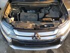 2018 Mitsubishi Outlander Es Синий vin: JA4AD2A38JJ001447