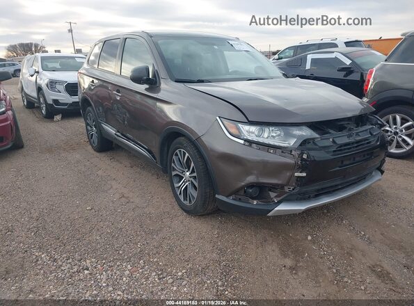 JA4AD2A39HZ018494 2017 MITSUBISHI OUTLANDER Серый Передняя правая четверть