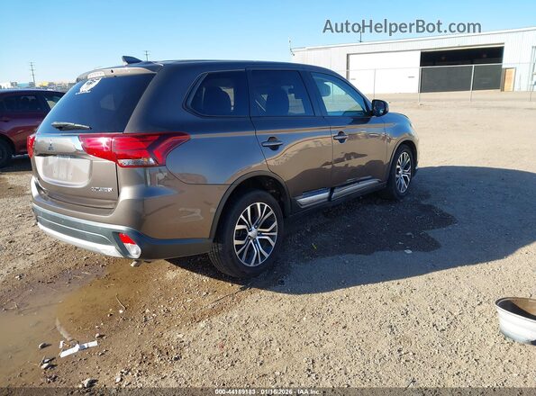 JA4AD2A39HZ018494 2017 MITSUBISHI OUTLANDER Серый Задняя правая четверть