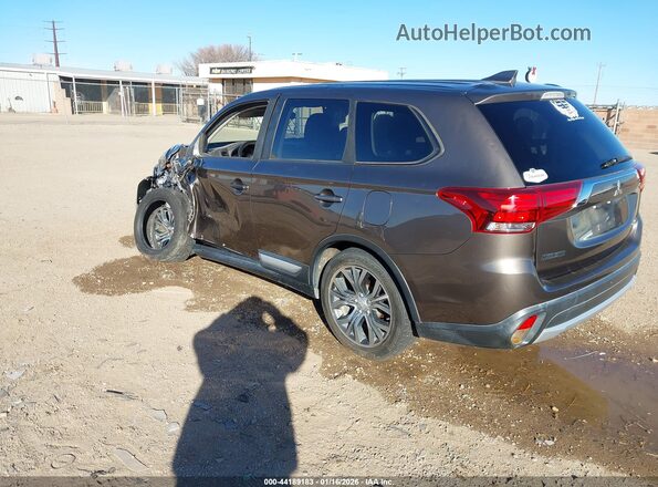 JA4AD2A39HZ018494 2017 MITSUBISHI OUTLANDER Серый Задняя левая четверть