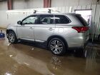 2018 Mitsubishi Outlander Es Silver vin: JA4AD2A39JZ015908