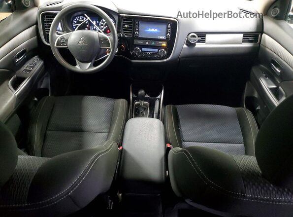 JA4AD2A39JZ015908 2018 MITSUBISHI OUTLANDER Silver Vista del salpicadero