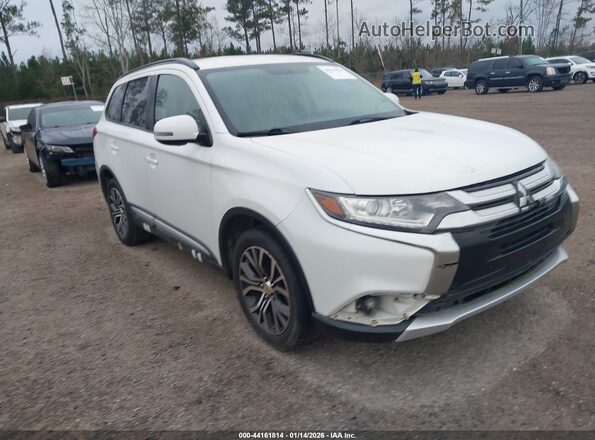 JA4AD3A32GZ019412 2016 MITSUBISHI OUTLANDER White Przód prawy