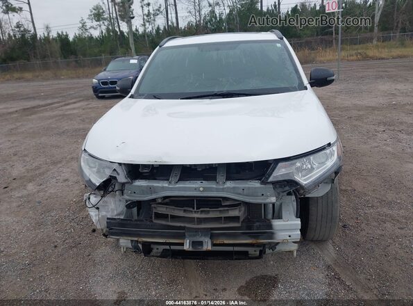 JA4AD3A34JZ033187 2018 MITSUBISHI OUTLANDER White Widok zestawu wskaźników