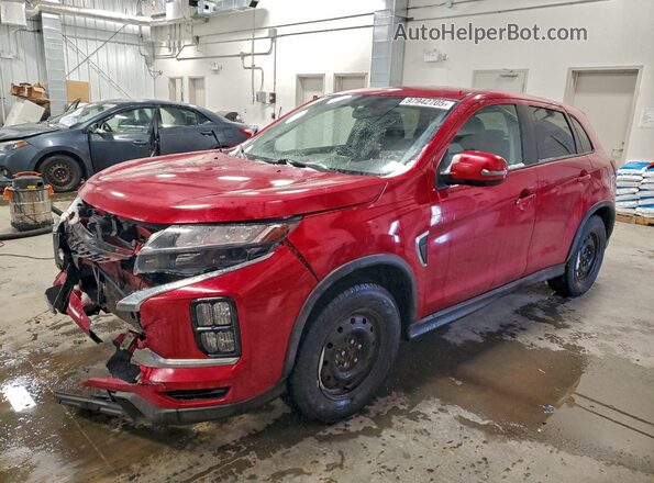 JA4AJ4AW4LU600409 2020 MITSUBISHI RVR Красный Передняя левая четверть