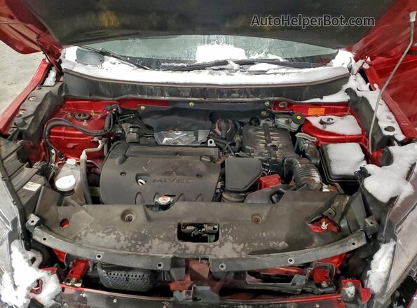 JA4AJ4AW4LU600409 2020 MITSUBISHI RVR Красный Вид подкапотного пространства