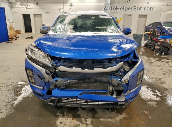 JA4AJ4AW7LU600260 2020 MITSUBISHI RVR Blue Դիմացի տեսք