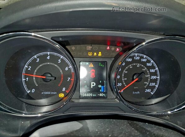 JA4AJ4AW7LU600260 2020 MITSUBISHI RVR Blue Սարքավորումների վահանակի տեսք