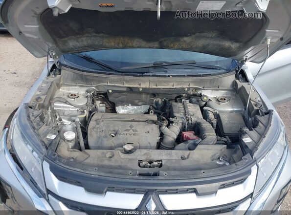 JA4AP3AU2LU023340 2020 MITSUBISHI OUTLANDER SPORT Silver Widok z tyłu