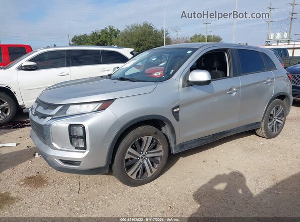 JA4AP3AU2LU023340 2020 MITSUBISHI OUTLANDER SPORT Silver Przód lewy