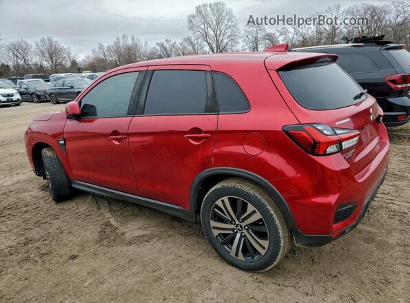 JA4AP3AU8LU027277 2020 MITSUBISHI OUTLANDER Темно-бордовый Задняя правая четверть