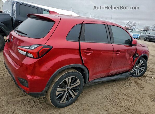 JA4AP3AU8LU027277 2020 MITSUBISHI OUTLANDER Темно-бордовый Передняя правая четверть