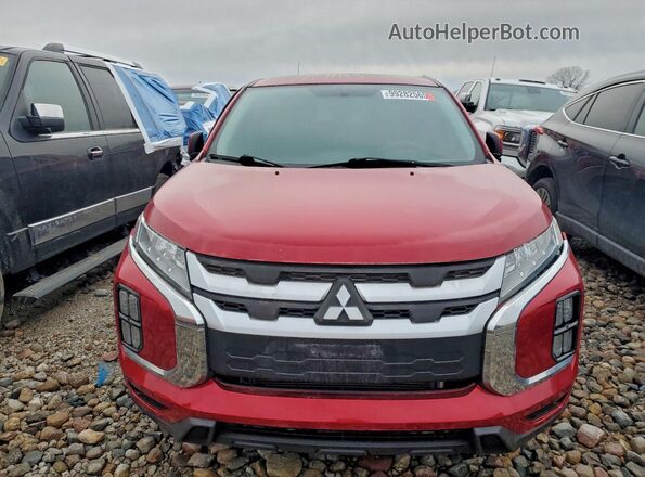 JA4AP3AU8LU027277 2020 MITSUBISHI OUTLANDER Темно-бордовый Вид сзади
