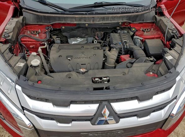 JA4AP3AU8LU027277 2020 MITSUBISHI OUTLANDER Темно-бордовый Вид наклейки с VIN-кодом