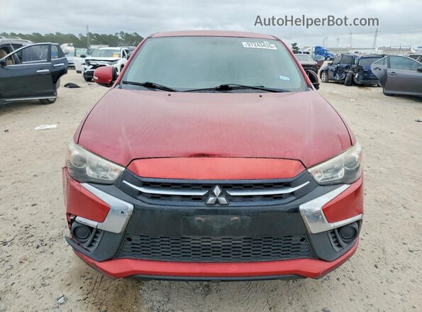 JA4AP3AU9JZ008298 2018 MITSUBISHI OUTLANDER Красный Вид спереди