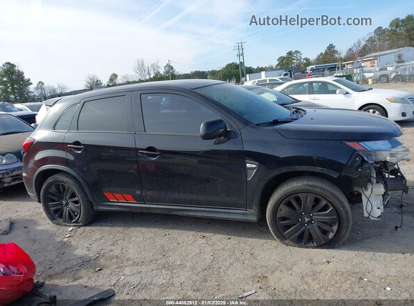 JA4AP3AU9LU019737 2020 MITSUBISHI OUTLANDER SPORT Black Rear interior view