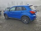 2018 Mitsubishi Outlander Sport Es Синий vin: JA4AP3AW0JU002100