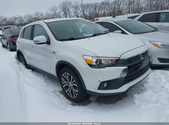 JA4AP3AW2HZ044622 2017 MITSUBISHI OUTLANDER SPORT White Przód prawy